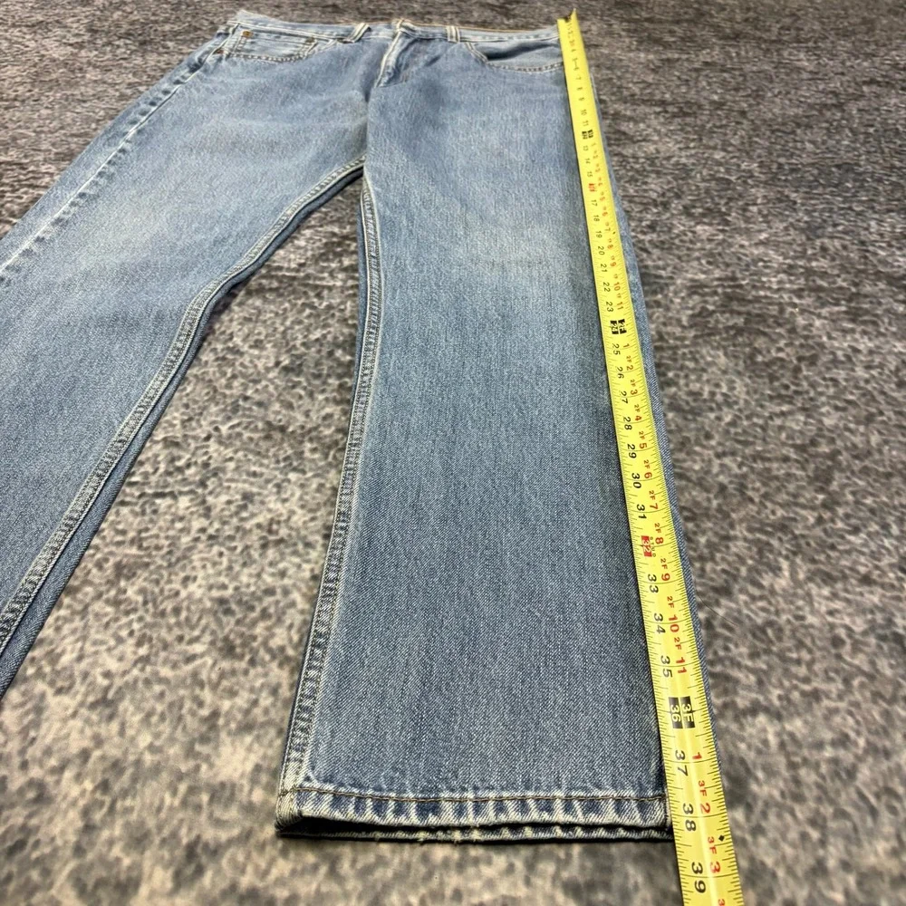 Levi's 505 Jeans Mens 32x29 Blue Straight Leg Denim